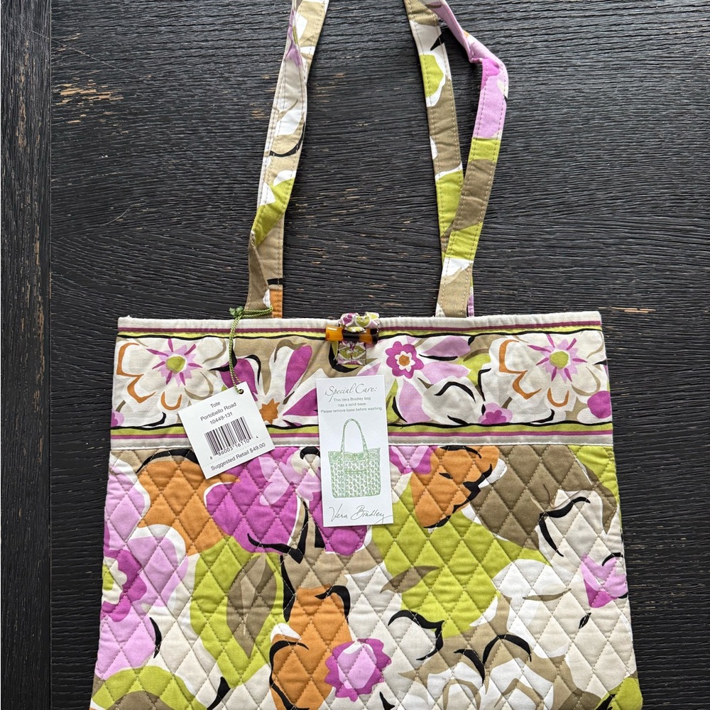 Vera Bradley Quilted Tote